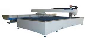 Cutting table waterjet cutting table
